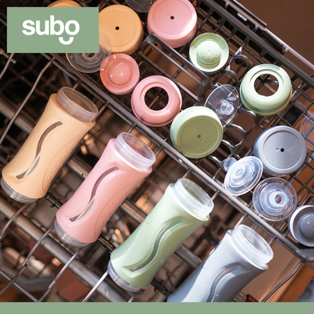 Baby Food Bottle Self Feeder Reusable Silicone Cup Sage I593