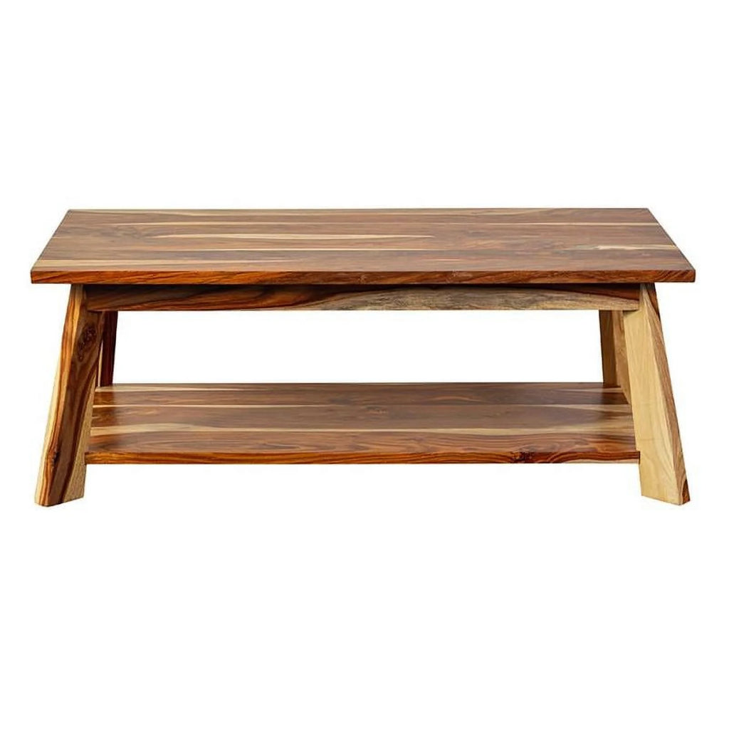 Solid Sheesham Wood Coffee Table N2348