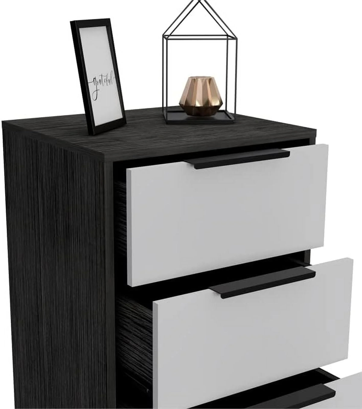 Modern 5-Drawer Engineered Wood Dresser E346490