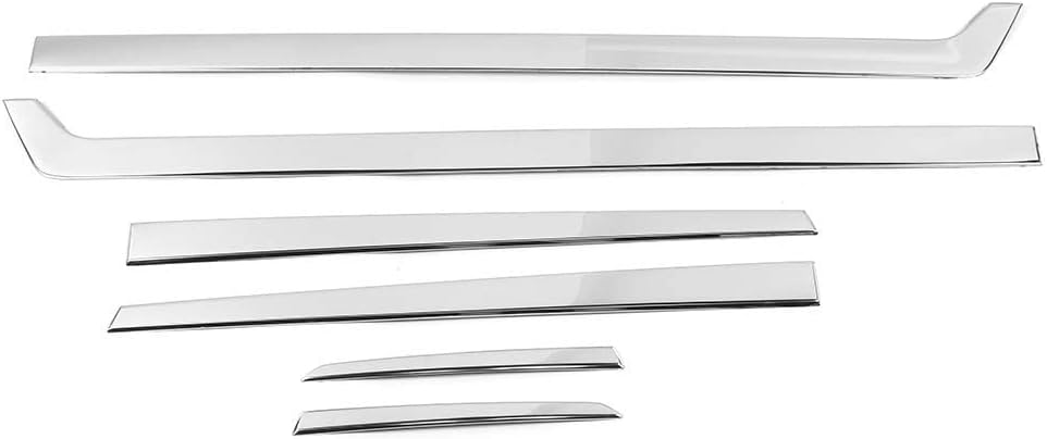 6pcs Stainless Steel Car Door Side Moulding Trim G756242