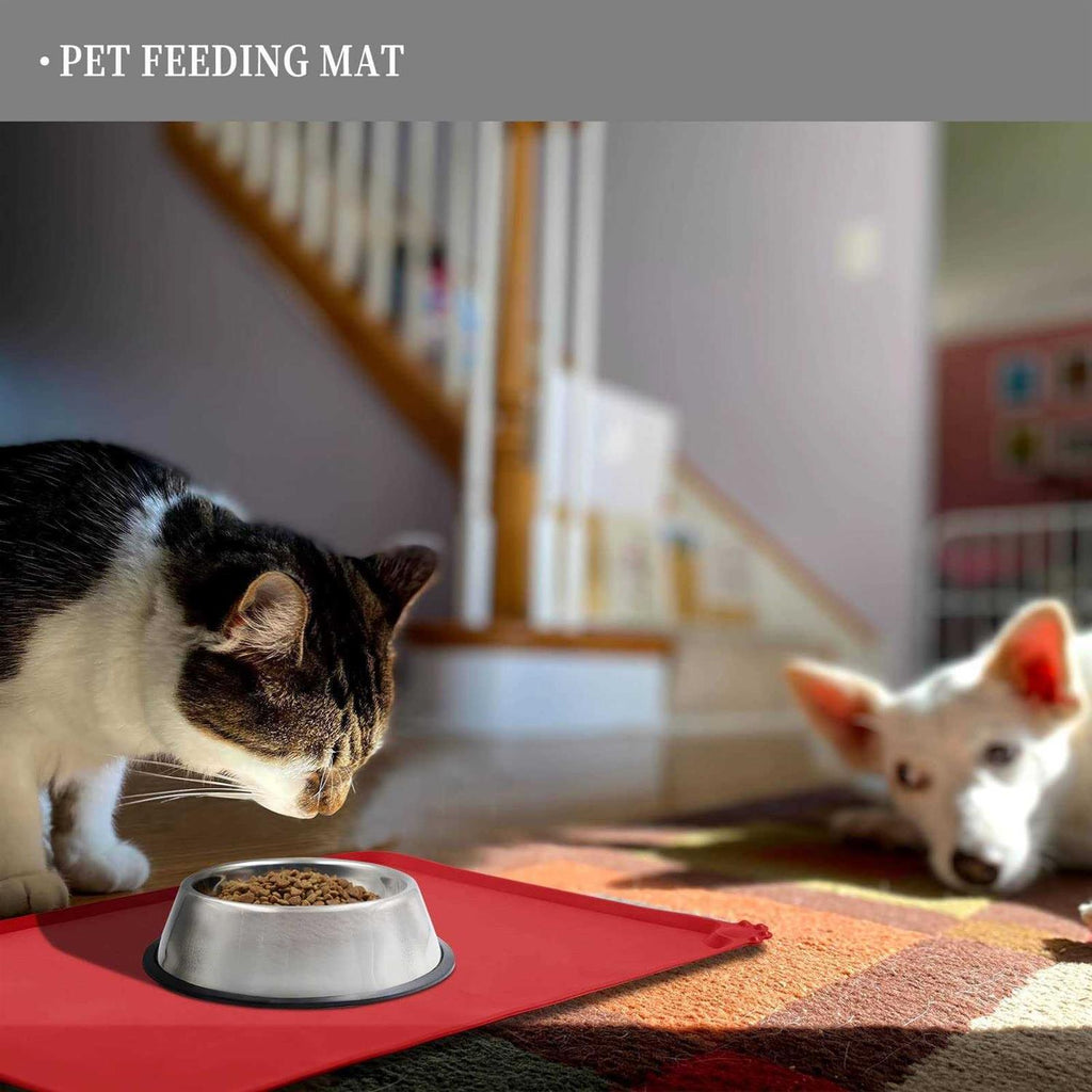 Silicone Dog Cat Bowl Mat Waterproof Y769567