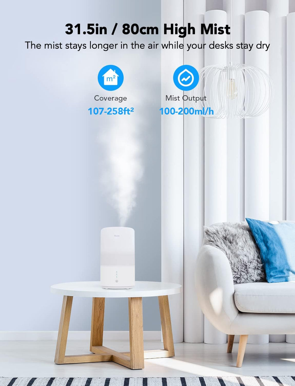 Smart Humidifiers 3L Pack of 2 A96470