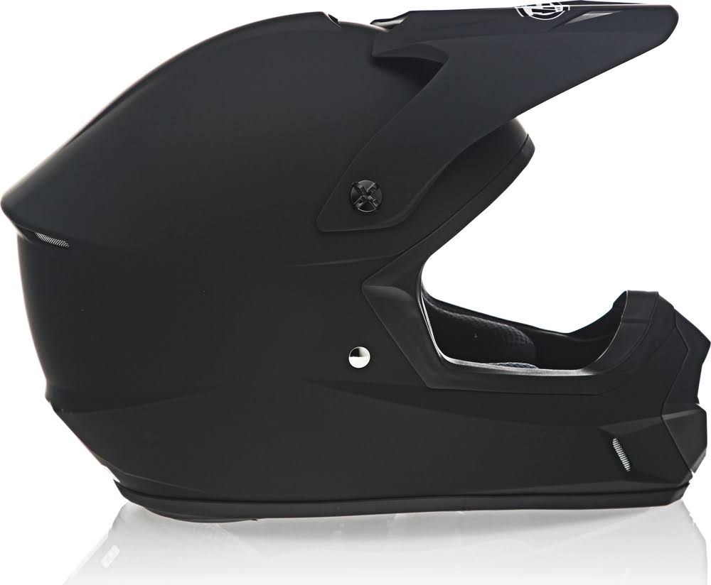 Matte Black Motorcycle Helmet F461