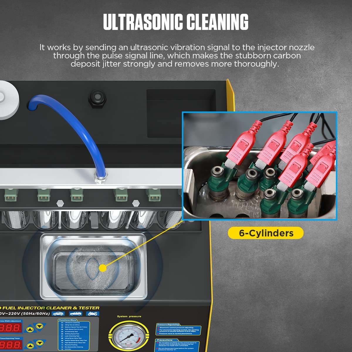 Fuel Injector Cleaner and Tester 110V L84708