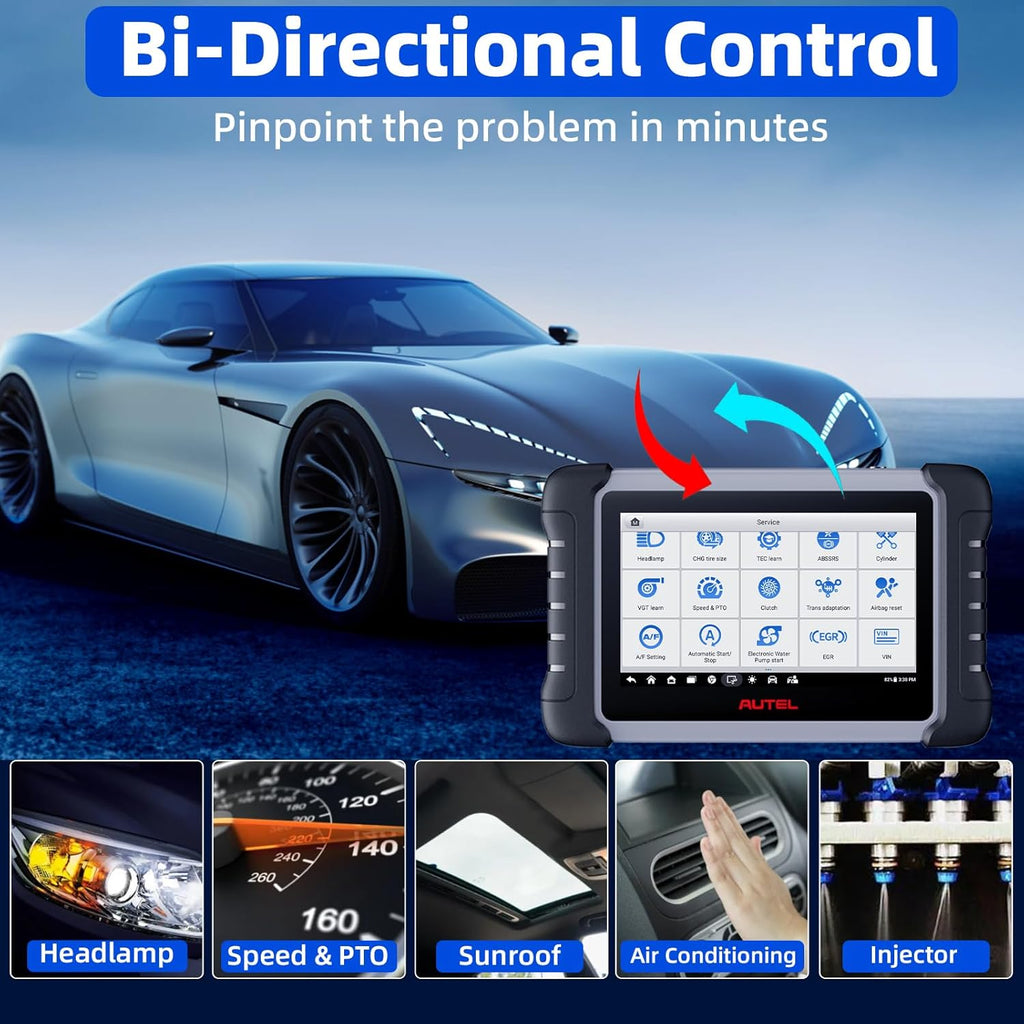 40+ Service Active Test Injector Coding Android 11 OBD2 Auto Scan Tool O7536