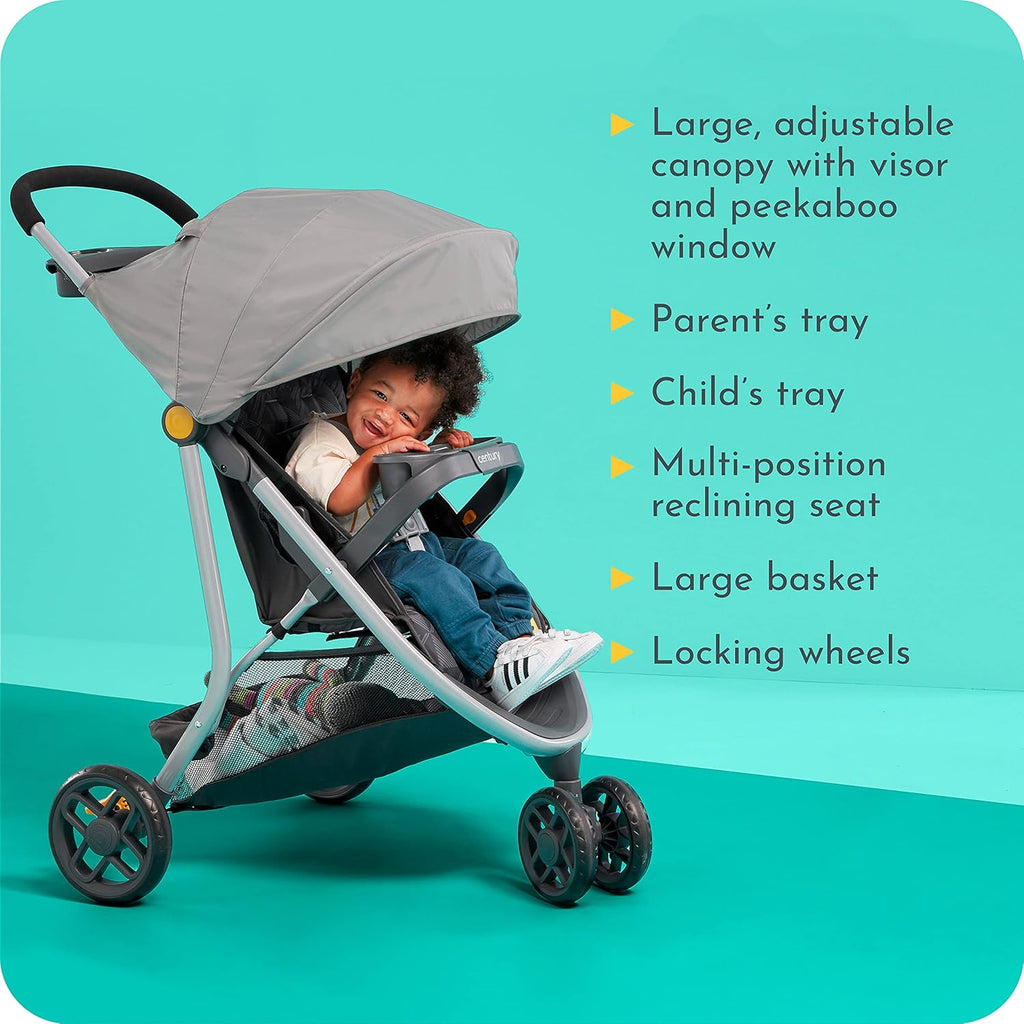3-Wheel 2-in-1 Lightweight Travel System Infant Car Seat and Stroller Combo N573