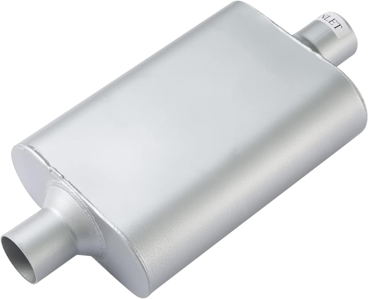 2 inch Inlet/Outlet Dual Chamber Muffler Pack of 2 P5816