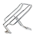 Scooter Rear Solo Seat Storage Luggage Racks Carrier Silver O873936