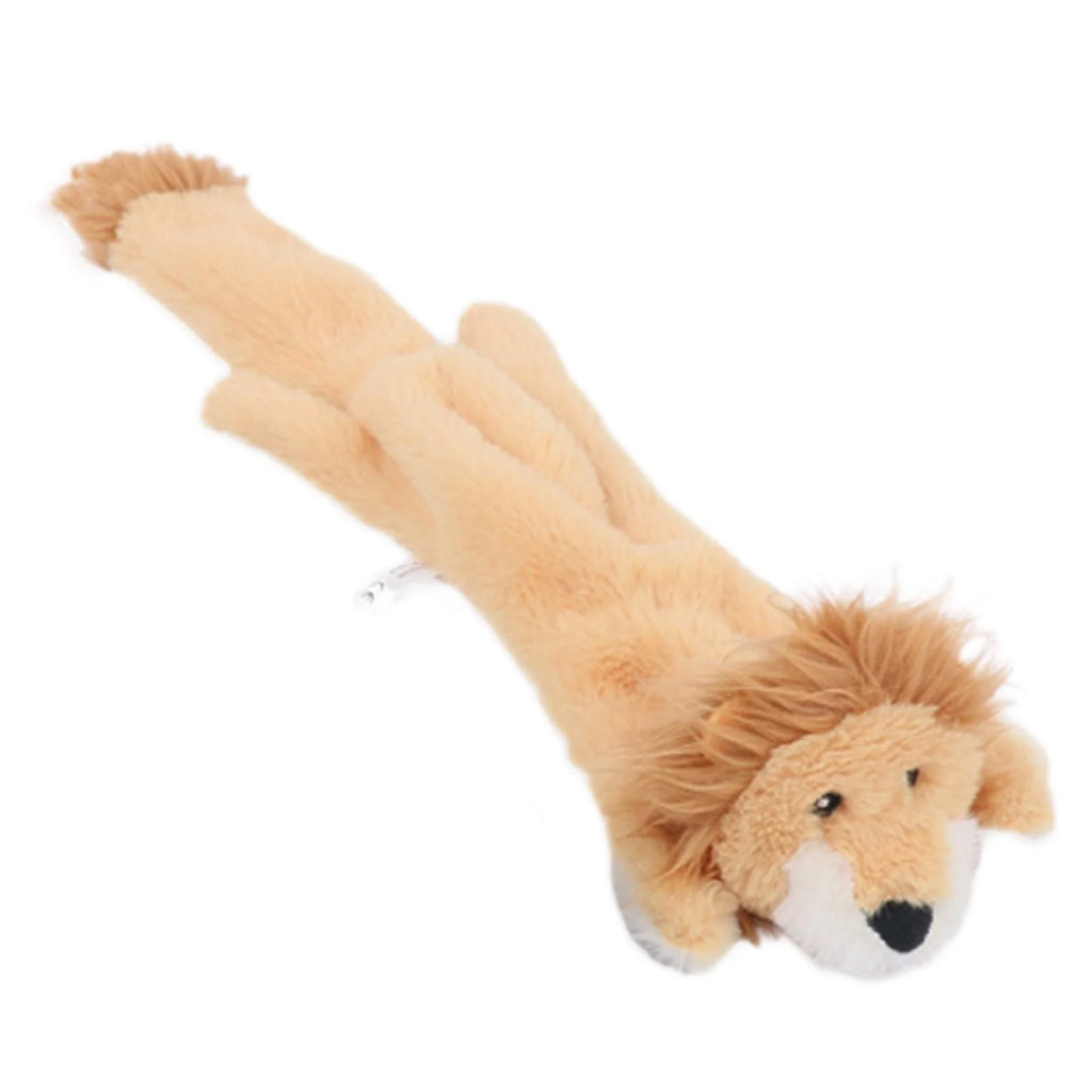 Unstuffed Squeaky Plush Dog Toys, Milk, Penguin Plush Toy X681683
