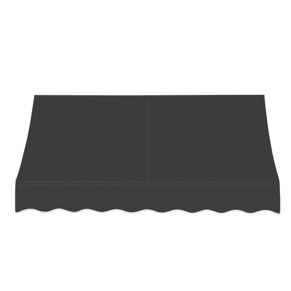 Black Acrylic Fixed Awning A5642
