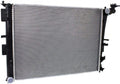 Hyundai Sonata Hybrid Radiator 2011 2013 2.4L L4 Plastic/Aluminum T43937