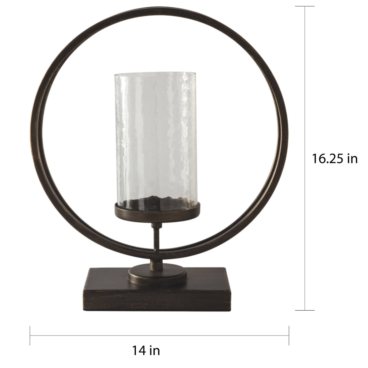 Gold Candle Holder D5809