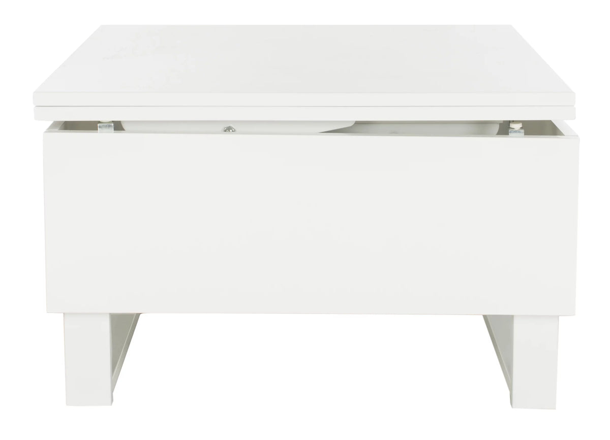 White Lift-Top Coffee Table X3781