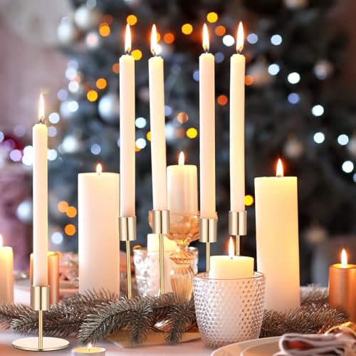 36 Pcs Matte Black Metal Candle Holders N16961