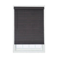 Walnut Faux Wood Cordless Room Darkening Horizontal Blinds W851