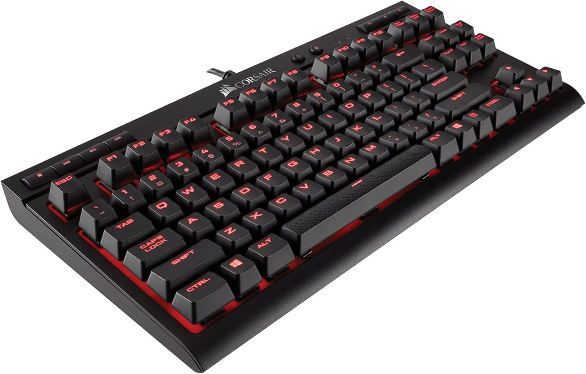 Wireless Mechanical Gaming Keyboard with Blue LED Backlit Cherry MX Red D2946