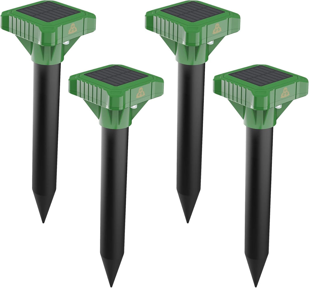 Solar Powered Ultrasonic Outdoor Mole Repeller D52856