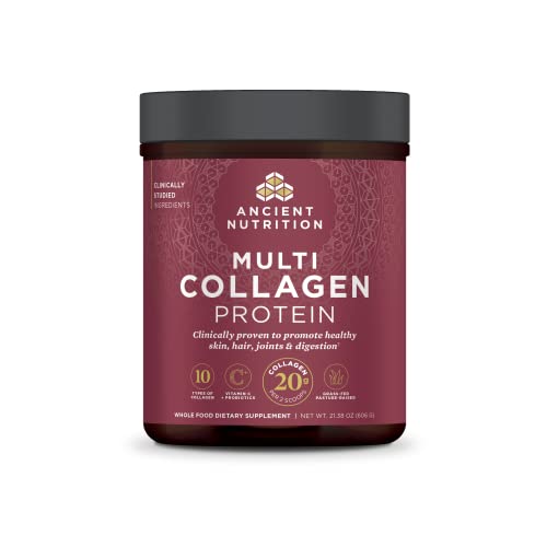 Collagen Powder Protein with Probiotics, Unflavored, 60 Servings, 21.38oz G84025