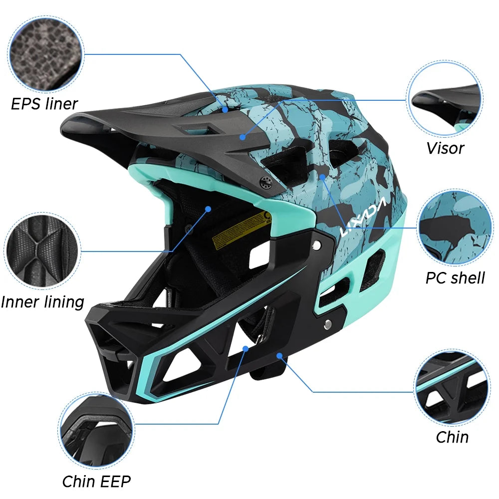 Bike Helmet with Visor S7664