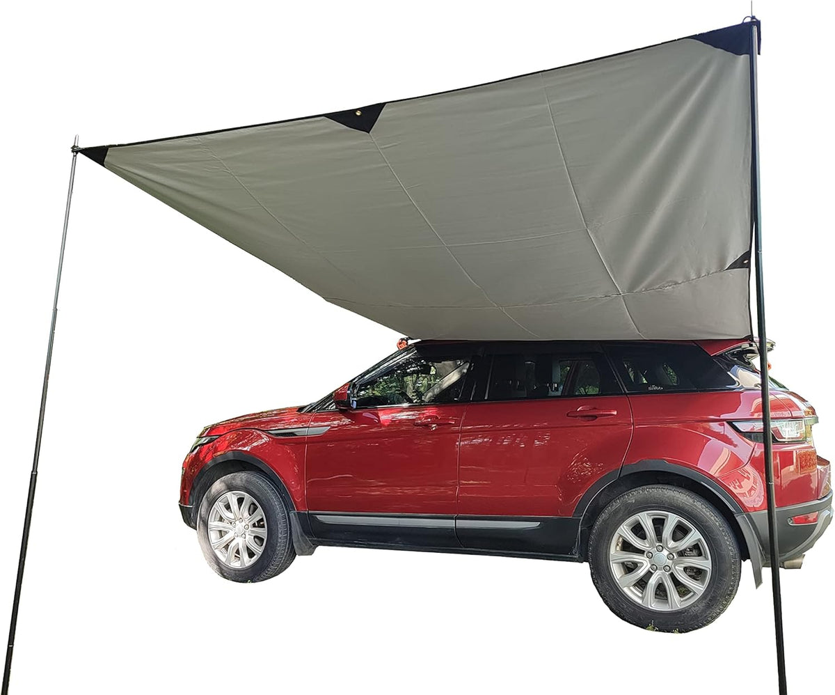Car Awning Camping Tarp Sun Shelter Pack of 2 P29933