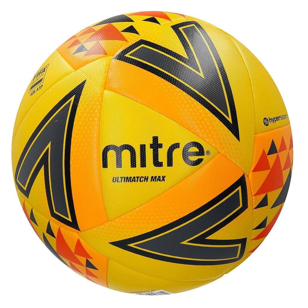 Yellow Orange Black Match Football H98262