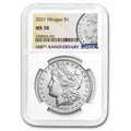 Silver Morgan Dollar MS-70 NGC F915