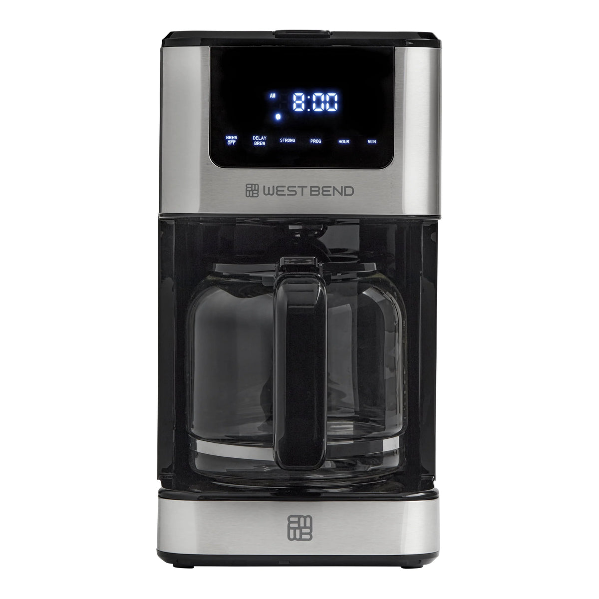 12 Cup Hot & Iced Stainless Steel Coffee Maker Y857