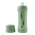 Baby Food Bottle Self Feeder Reusable Silicone Cup Sage I593