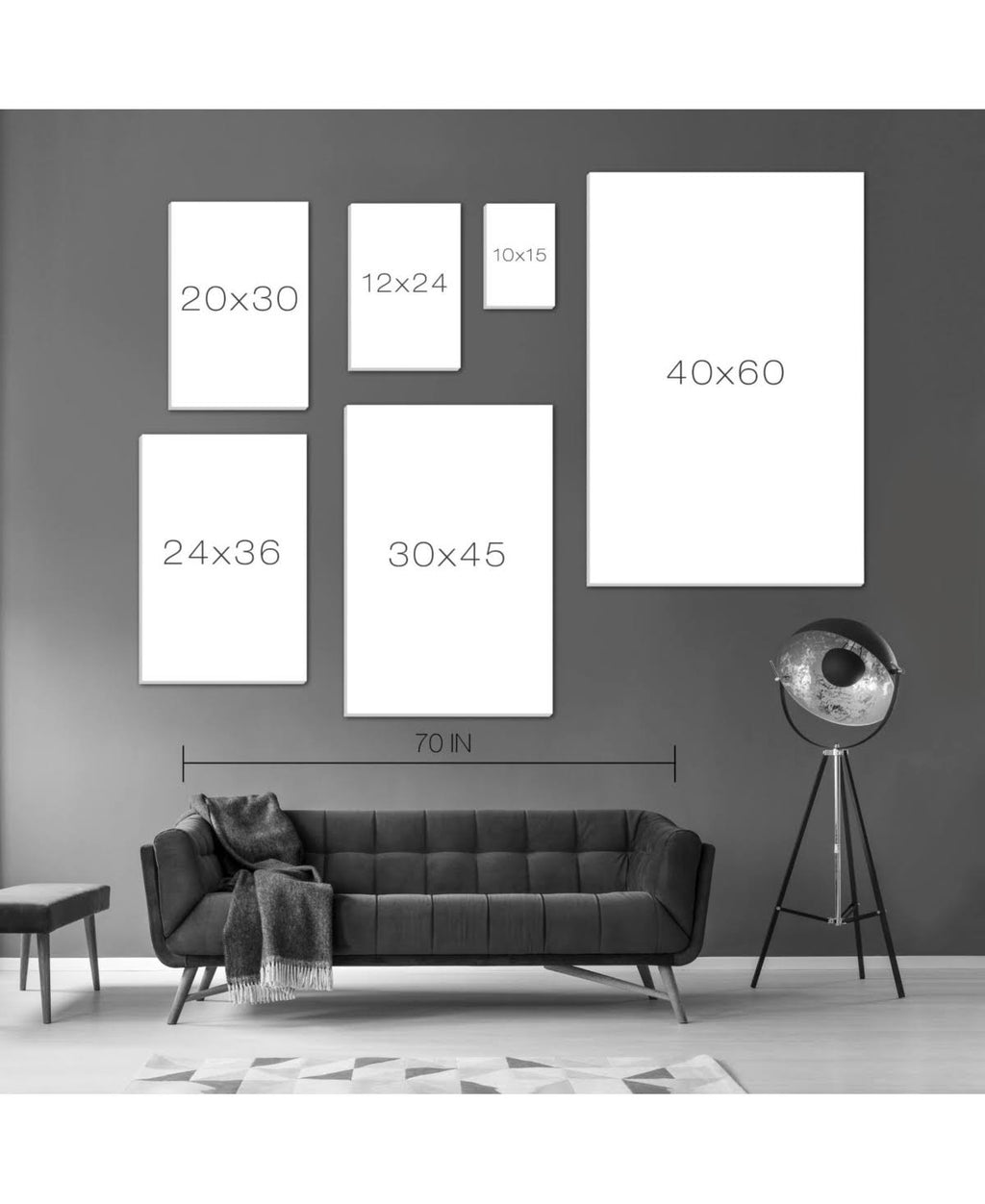 Black Italian Luxe Soup Fashion Canvas E5425