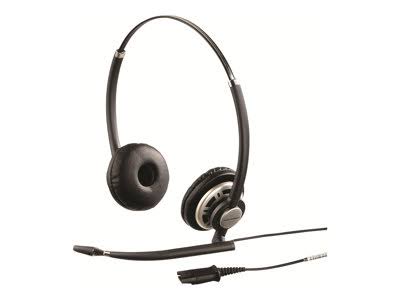 Binaural Head-band Black Headset A890