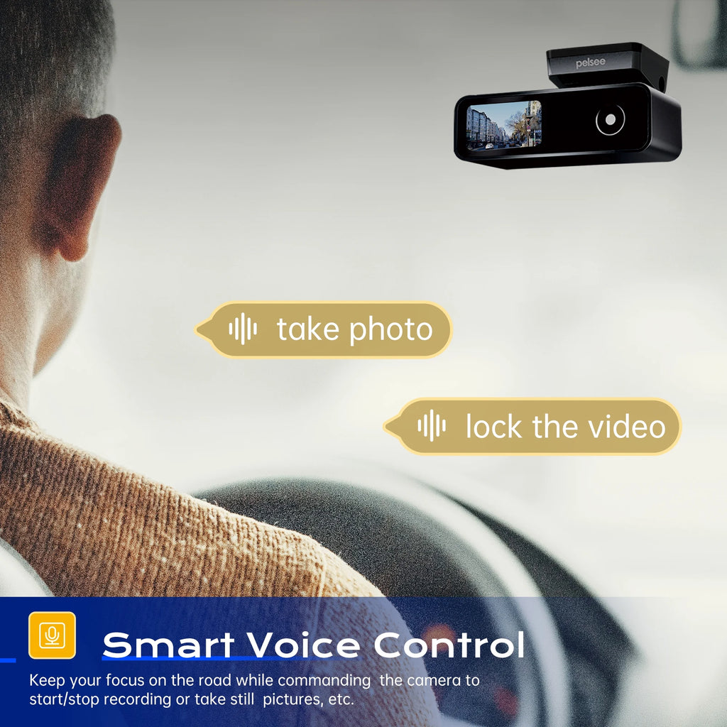 4K Dual Dash Cam with Night Vision M106