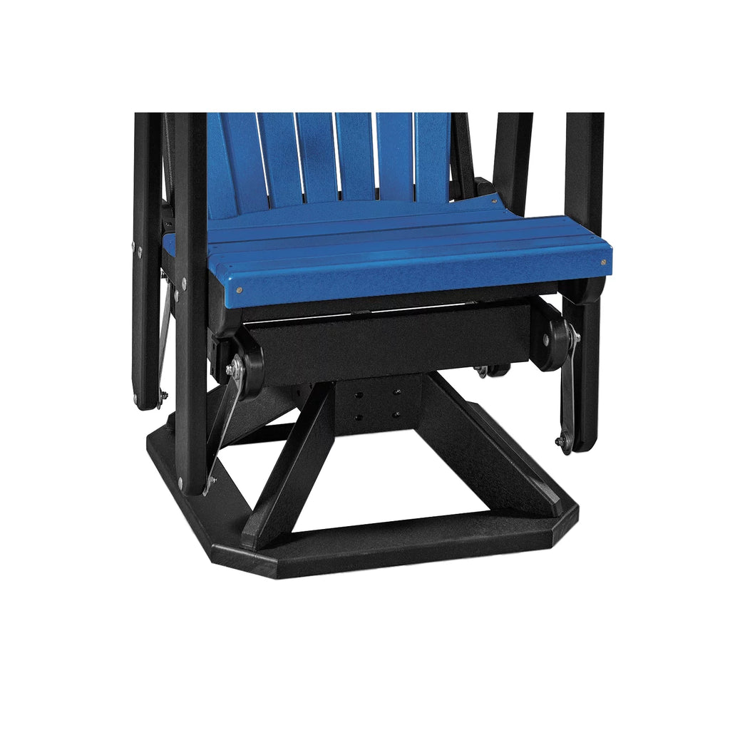 Blue Black Resin Swivel Glider Y4105