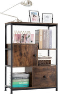 Storage Cabinet with Open Shelf and Drawer B451545