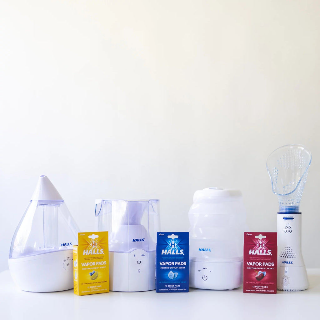 2-in-1 Warm Mist Humidifier & Steam Inhaler H957