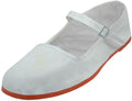 Cotton Mary Jane Ballet Flat Slip On Shoes K207495