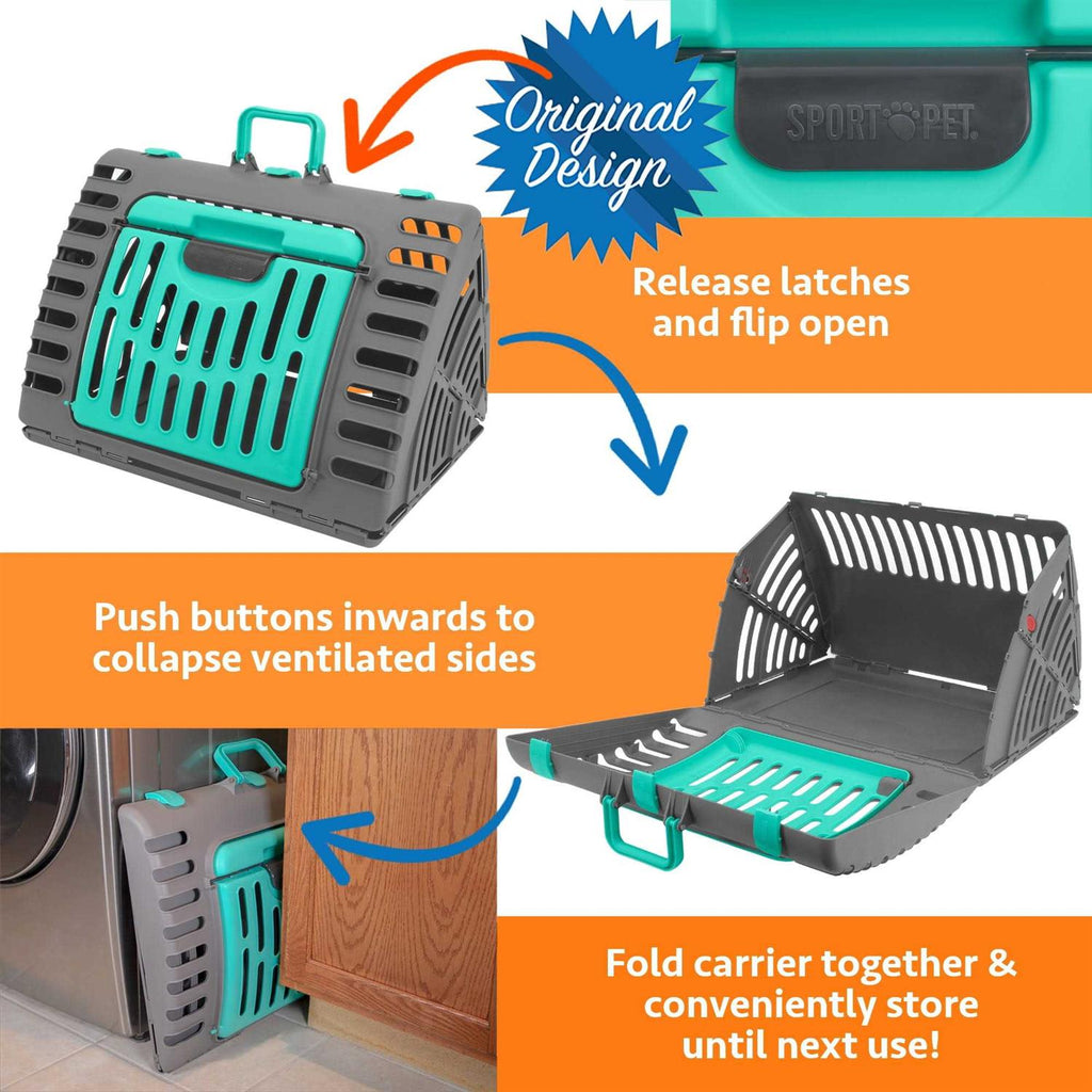 Foldable Travel Cat Carrier X464