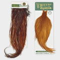 Silver 1/2 Saddle Medium Brown Dun N273