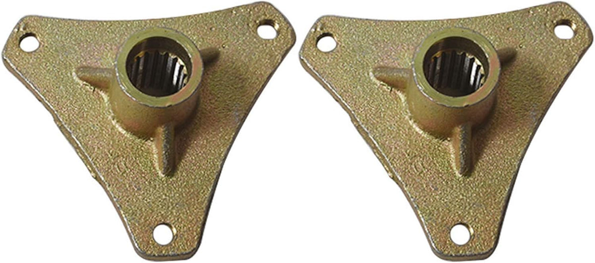 Rear Axle Kit Brake Hub Disc Rotor Chain Sproket for Go Kart Drift Trike Cart Y594