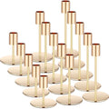 36 Pcs Matte Black Metal Candle Holders N16961