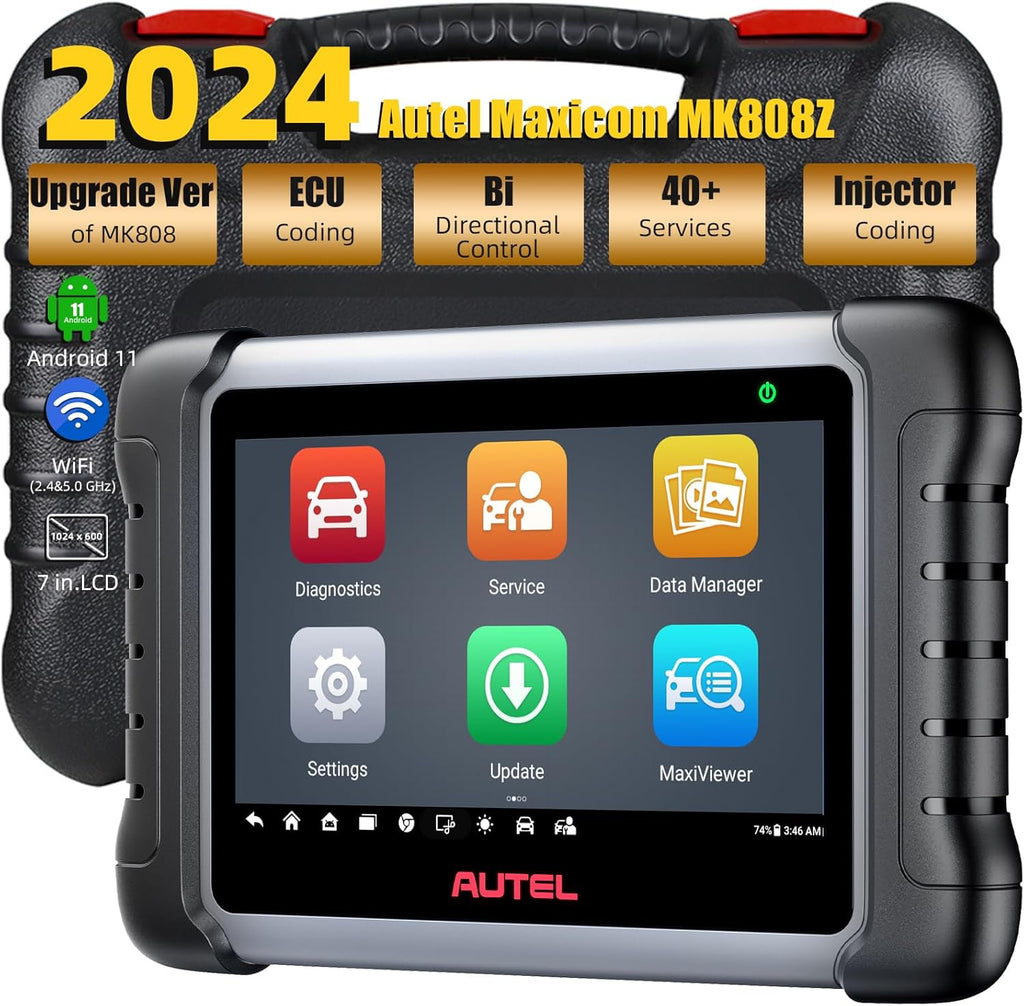 40+ Service Active Test Injector Coding Android 11 OBD2 Auto Scan Tool O7536