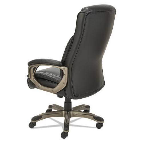 Black Leather High-Back Task Chair J874158