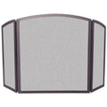 Bronze Wrought Iron Screen with Continuous Arch R38071