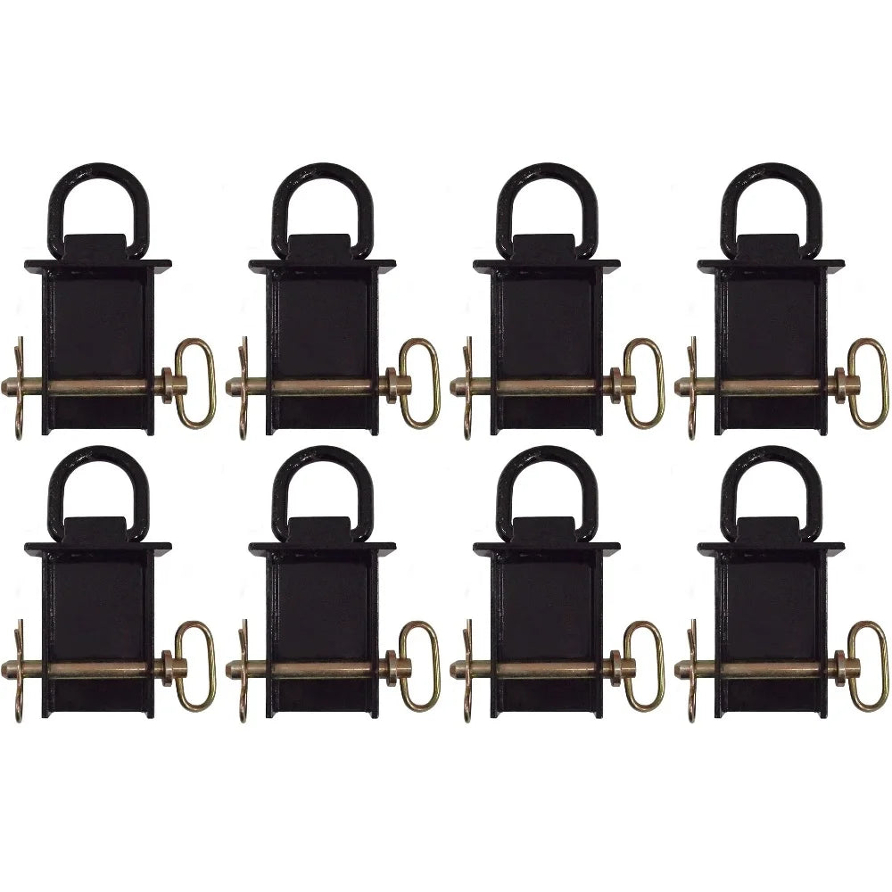 8 Removable D-Ring Stake Pockets for Flat Beds and Utility Trailers N260