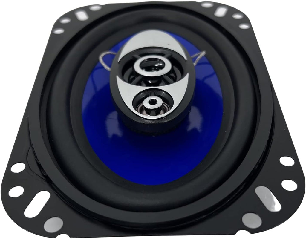 4x6 in 3-Way Coaxial Car Speakers 4 Ohm O93978