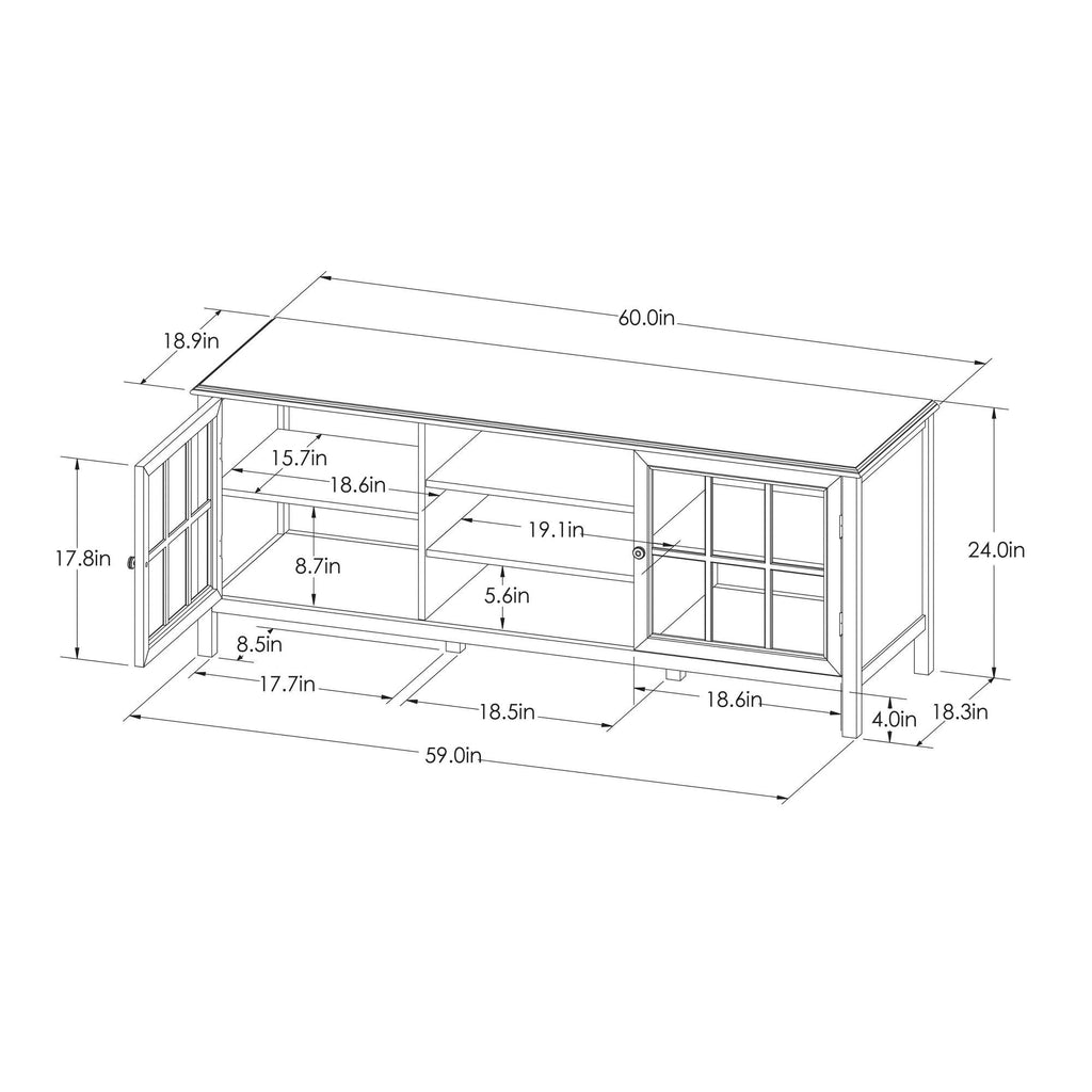 Large TV Stand B5170