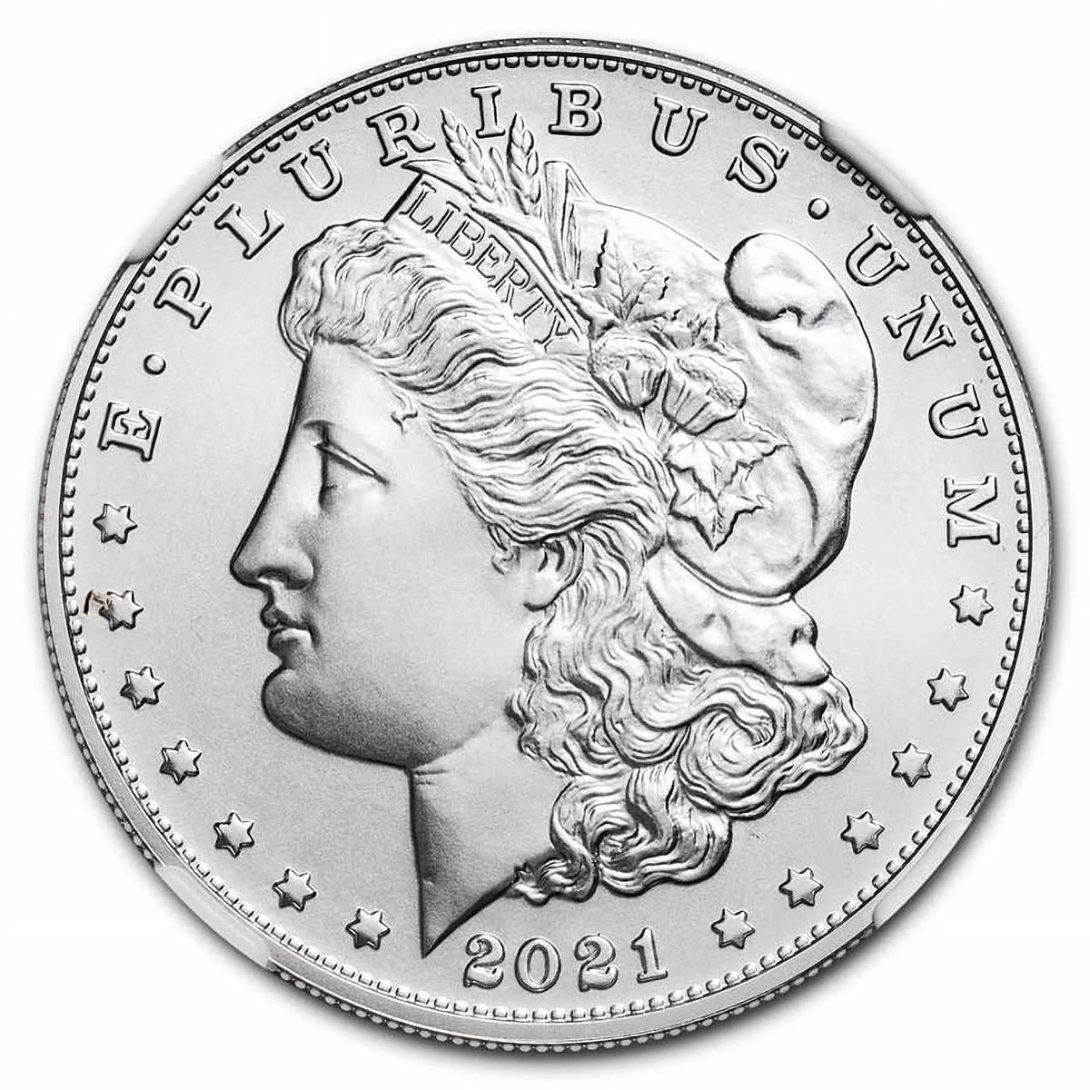 Silver Morgan Dollar MS-70 NGC F915