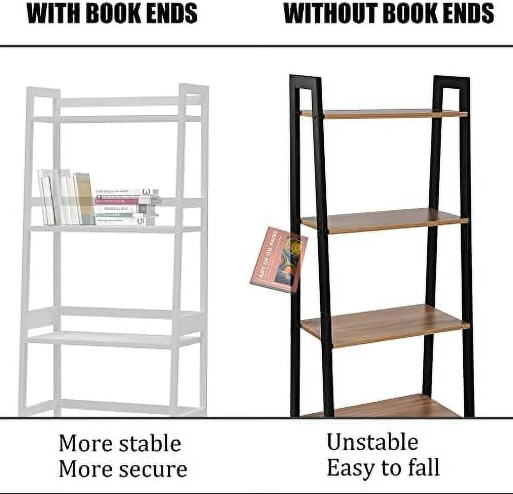 White Bookshelf Bookcase Shelves U55484