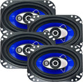 4x6 in 3-Way Coaxial Car Speakers 4 Ohm O93978