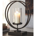 Gold Candle Holder D5809