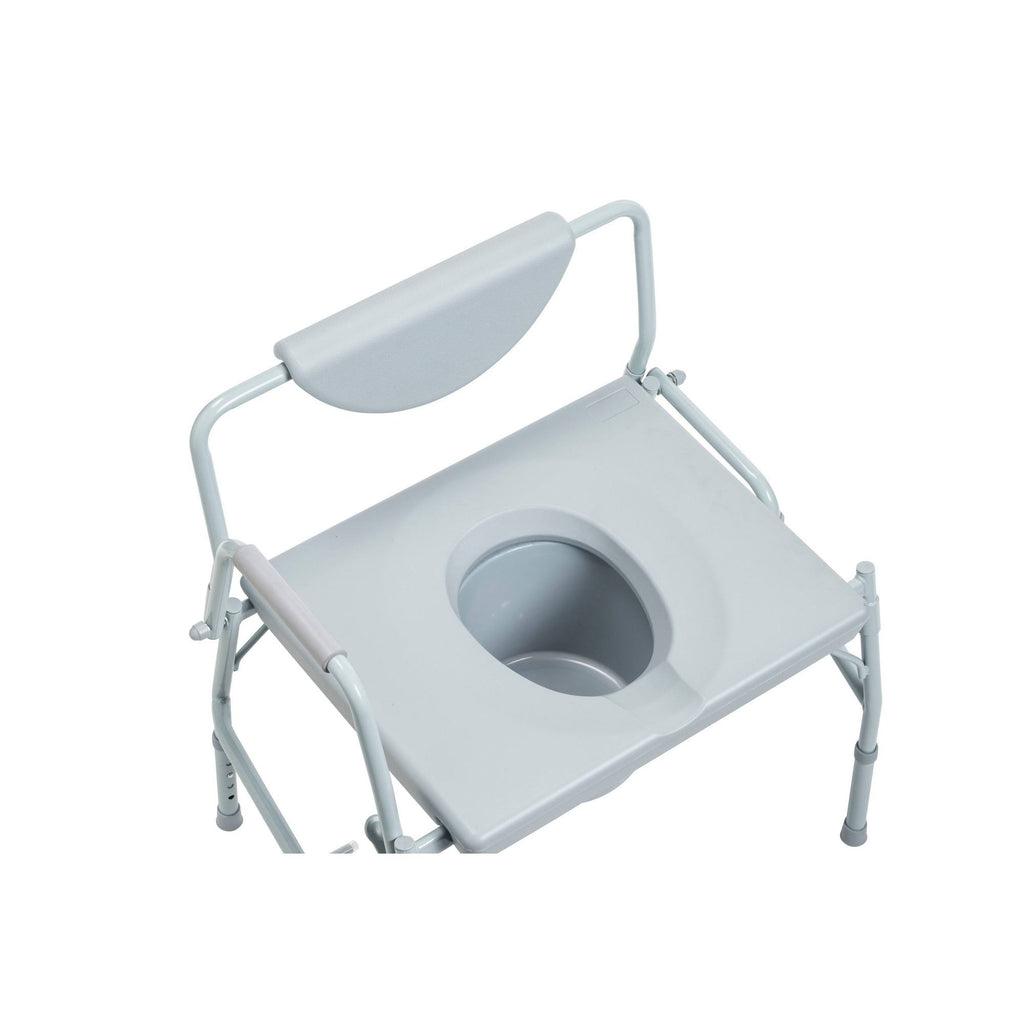 Deluxe Bariatric Drop Arm Commode M9300